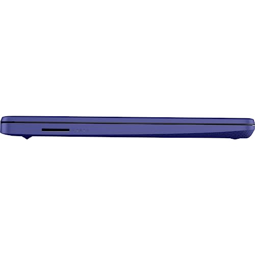 HP Portable Laptop, Student and Business, 14" HD Display, Intel Quad-Core N4120, 8GB DDR4 RAM, 64GB eMMC, 1 Year Office 365, Webcam, SD Card Reader, HDMI, Wi-Fi, Windows 11 Home, Blue, KKE Mousepad