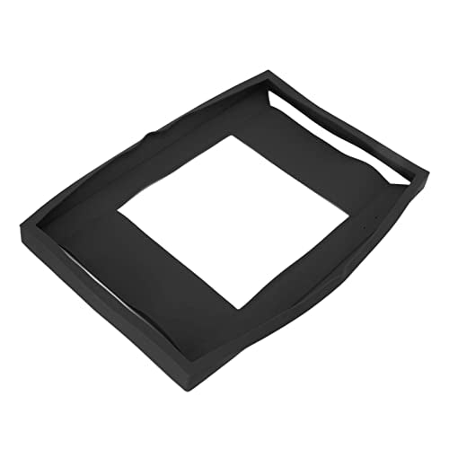 Silicone Case Cover Made for All New Alexa Echo Show 15 Smart Display, Echo Show 15 Protective Cover, Easy Installation-Jet Black(Black)