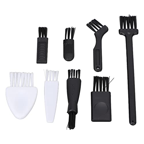 Shaver Cleaning Brush, 8pcs Electric Shaver Cleaning Brush Remove Stubble and Broken Hair from the Shaver, Razor Cleaner Brush Set for Home Appliances Computer Accessories