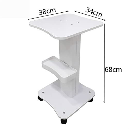 Beauty Salon Trolley Salon Use Pedestal Rolling Cart Wheel Aluminum Stand Personal Care Appliance Parts TMP1105 (Color : A)