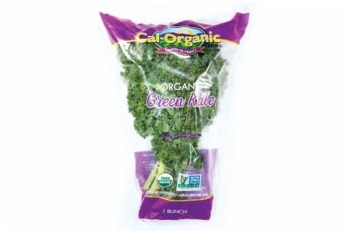Organic Green Curly Kale, 1 Bunch