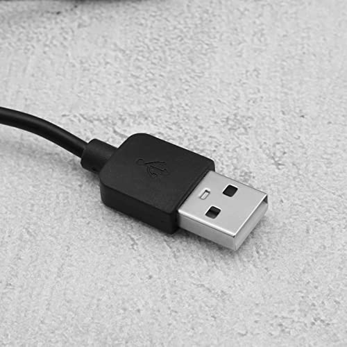 The Lord of the Tools 2Pcs 5V Electric Shaver USB Charger Cable Replacement Compatible with Skull Pitbull Gold PRO Shaver Charger Cord 1m Black