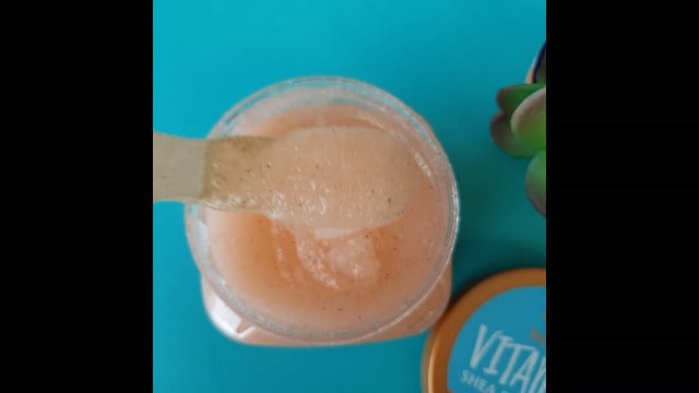 Tree Hut Vitamin C Shea Sugar Scrub, 18 oz, Ultra Hydrating and Exfoliating Scrub for Nourishing Essential Body Care
