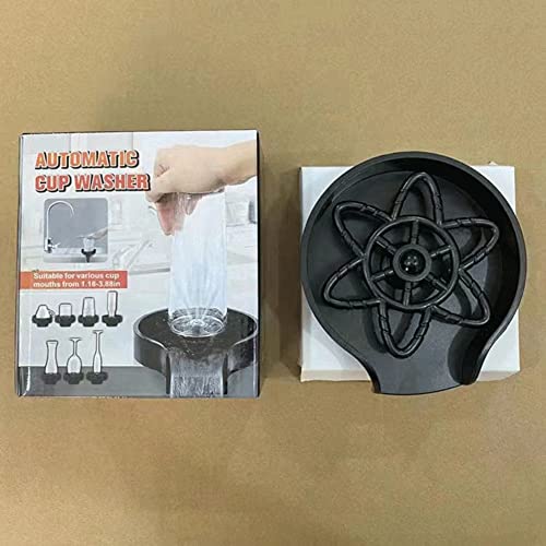 Faucet Glass Rinser for Kitchen Sink Automatic Cup Washer Bar Glass Washer Coffee Pitcher Wash Cup Tool Cleaning Tools