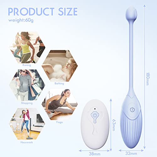 Powerful Bullet Tool Handheld Cordless Goop 10 Modes for Women's Pleasure, Quiet Mini Pocket Travel Personal Bullet Massage Wand Gifts for Women Quiet c527-8