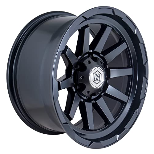 Michael Pro RIM 17x8.5 Black Wheel with Polished (17 x 8.5 inches /6 x 139 mm, 0 inches Offset)