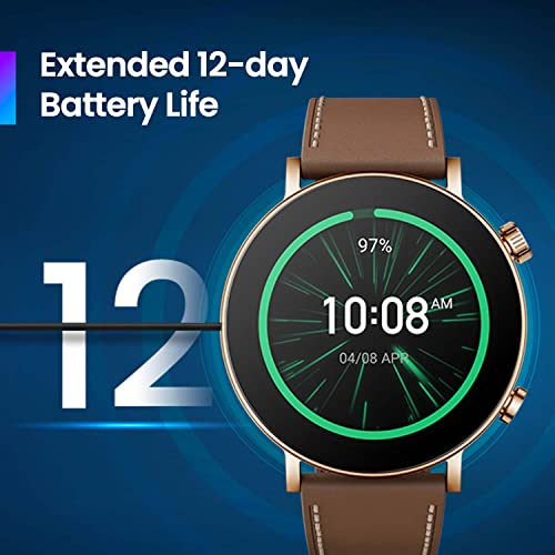 Certified Renewed Amazfit GTR 3 Pro Limited Edition Smart Watch Alexa Built-in, Bluetooth Call, GPS, With 150 Sports Modes, Blood Oxygen Heart Rate Tracking, 5 ATM, Silver