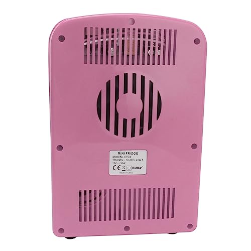 Tissting Mini Beauty Fridge 4L Capacity Portable Small Skincare Refrigerator Cosmetic Makeup Cooler Warmer Personal Refrigerator for Home, Office(#8)