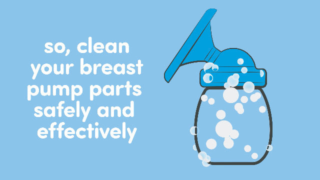 Breast Pump Wipes by Dapple Baby, 25 Count, Fragrance Free, Plant Based & Hypoallergenic Wipes - Removes Milk Residue, Leaves No Taste - Convenient Wipes Pouch