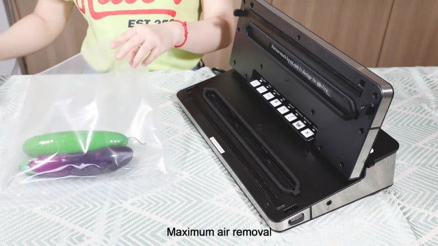 Bonsenkitchen Vacuum Sealer Rolls Bags, 6 Pack 3 Rolls 11" x 20' + 3 Rolls 8" x 20' Commercial Grade BPA Free Bag Rolls, Durable Customized Size Food Vac Bags for Storage and Sous Vide Cooking VB3211