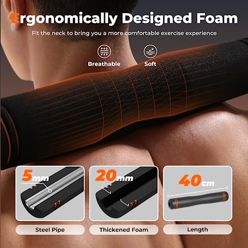 FEIERDUN Adjustable Dumbbells, 20/30/40/50/70/90lbs Free Weight Set with Connector, 4 in1 Dumbbells Set Used as Barbell, Kettlebells, Push up Stand, Fitness Exercises for Home Gym Suitable Men/Women