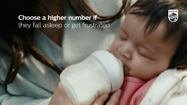 Philips AVENT Natural Response Baby Bottle Nipples Flow 5, 6M+, 4pk, SCY965/04