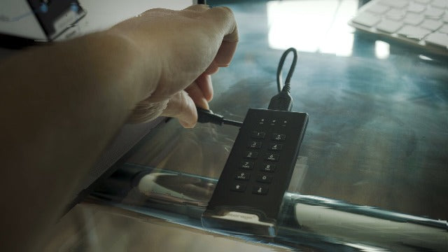 iStorage diskAshur M2 1TB | PIN authenticated, Hardware encrypted USB 3.2 Portable SSD | Ultra-Fast | FIPS Compliant | Rugged & Portable