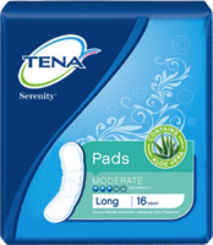 Personal Care Tena Serenity Heavy Absorbency Pads 13" L x 4-1/2" W, Regular Length, Adult, Adhesive Strip, Disposable (Box of 14 Each)