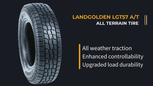 LGT57 A/T All-Terrain Off-Road Light Truck Radial Tire-LT235/85R16 235/85/16 235/85-16 120/116Q Load Range E LRE 10-Ply BSW Black Side Wall