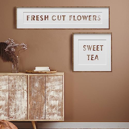 Redesign Decor Clear-Cling Stamps - Sweet Tea for Wall Paint Wall Art Furniture Decorative nightstand Bed Side Stand Large Vanity Table Set Makeup Vanity Dressing Table Computer Desk