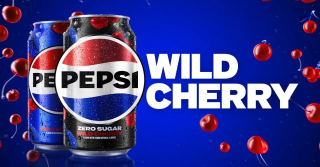 Pepsi Wild Cherry Soda Mini Cans, 7.5 Ounce Mini Cans (10 Pack) (Packaging May Vary)