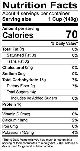 Amazon Fresh Brand, Cut Pineapple, 20 Oz