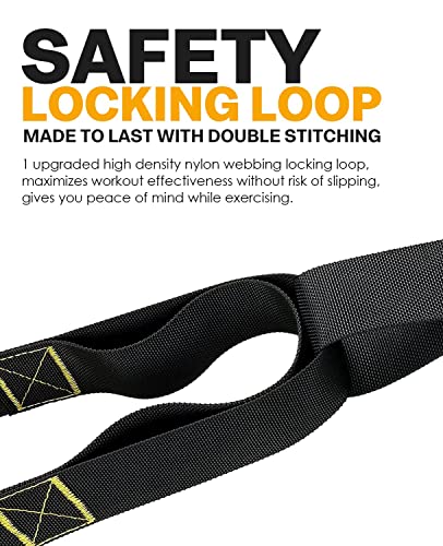 Home Resistance Training Kit,Resistance Trainer Exercise Straps with Handles,Door Anchor & Wall Mount,Flexibility Exercises, Indoor and Outdoor Workouts,Home Gym Equipment