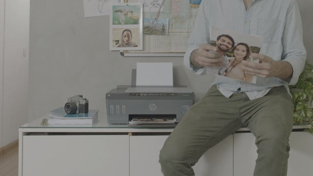 HP Smart -Tank Plus 651 Wireless All-in-One Ink -Tank Printer, up to 2 Years of Ink in Bottles, Auto Document Feeder, Mobile Print, Scan, Copy, Works with Alexa (7XV38A)