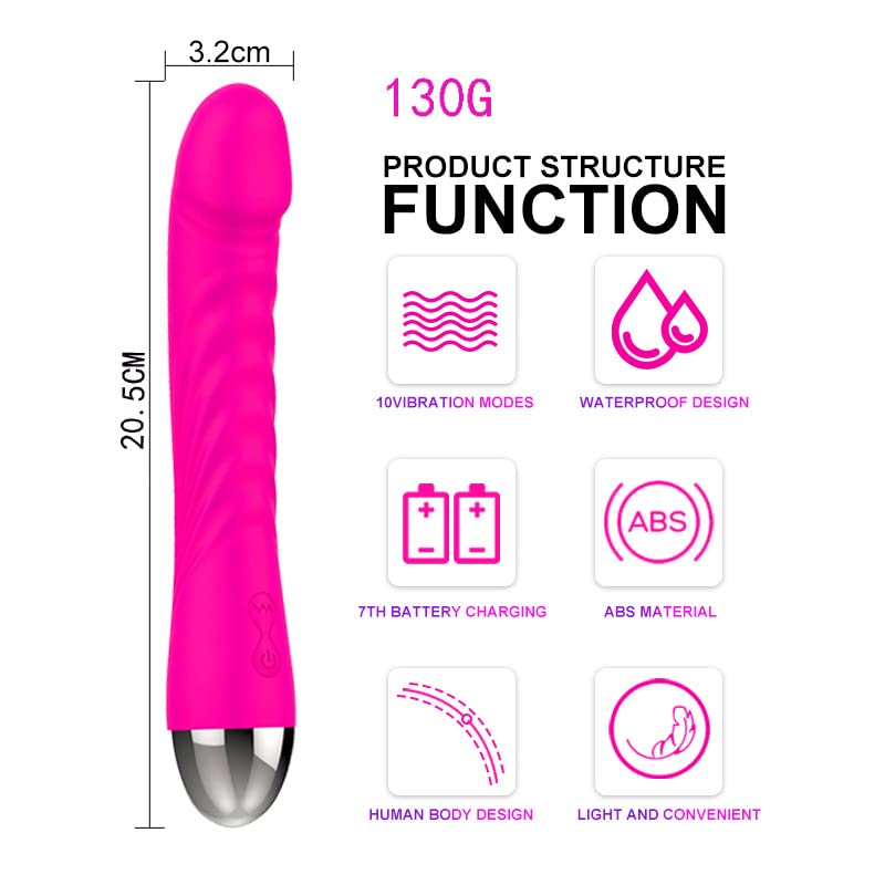 Powerful Bullet Tool Handheld Cordless Goop 10 Modes for Women's Pleasure, Quiet Mini Pocket Travel Personal Bullet Massage Wand Gifts for Women Quiet c527-40