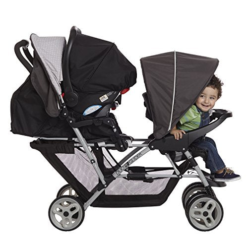 Graco DuoGlider Double Stroller | Lightweight Double Stroller with Tandem Seating