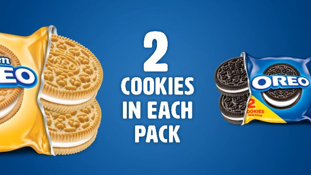 OREO Original, OREO Golden, CHIPS AHOY! & Nutter Butter Cookie Snacks Variety Pack, 56 Snack Packs (2 Cookies Per Pack)