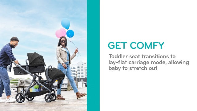 Evenflo Pivot Xpand Modular Stroller (Ayrshire Black)