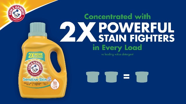 Arm & Hammer Sensitive Skin Plus Fresh Scent, 105 Loads Liquid Laundry Detergent, 105 Fl oz