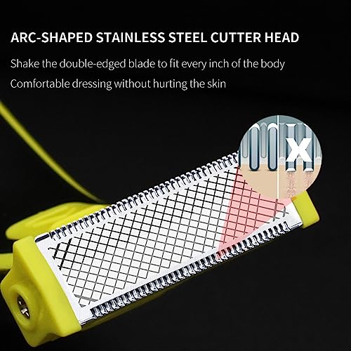 Rechargeable Shaver Hair Trimmer Electric Nose Professional Men Beard Haircut Cutting Machine Styling Tool Personal-Care Appliance-Cordless Shaver Wet/Dry Shave Facial-Hair Remover