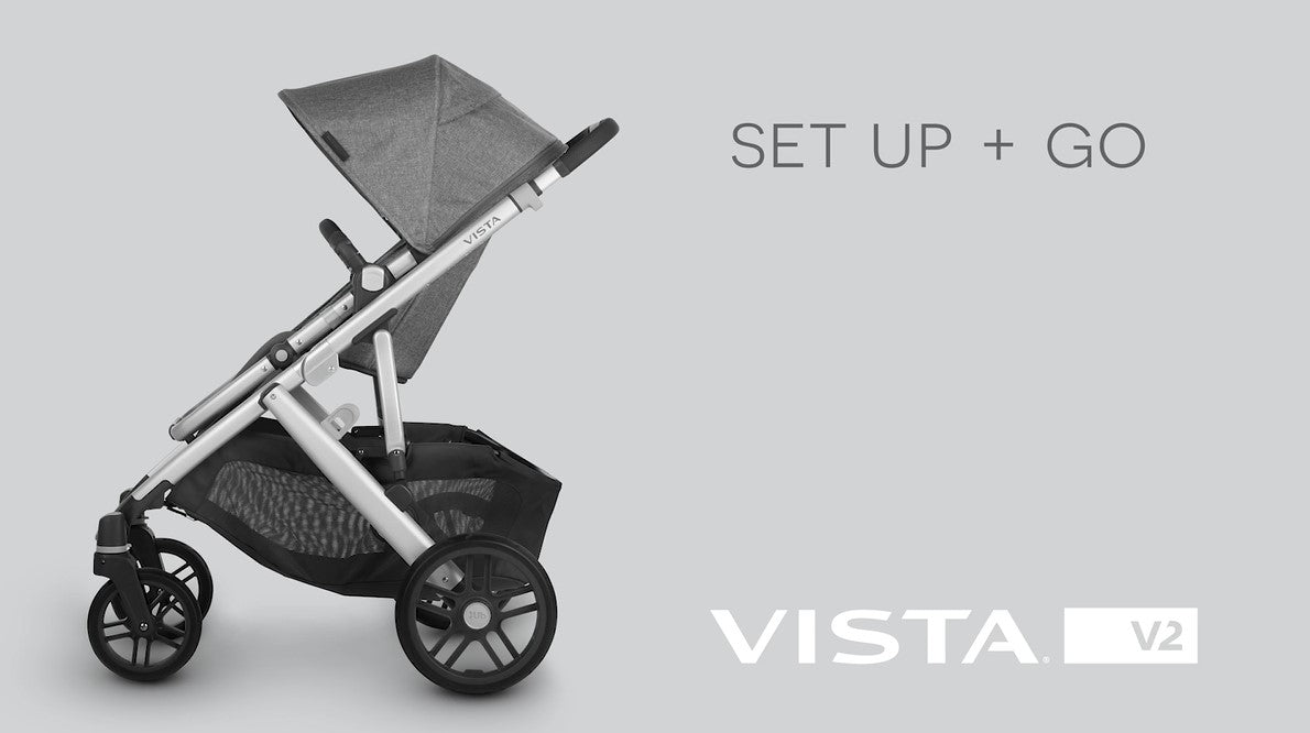 UPPAbaby Vista V2 Stroller/Convertible Single-to-Double System/Bassinet, Toddler Seat, Bug Shield, Rain Shield, and Storage Bag Included/Theo (Dark Taupe/Silver Frame/Chestnut Leather)