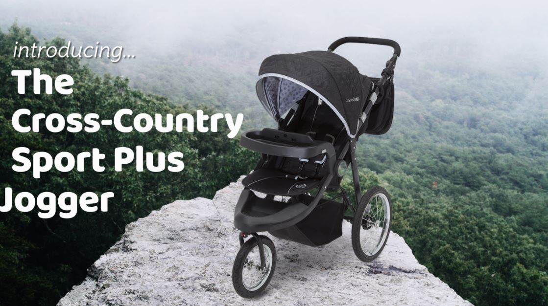 Jeep Cross-Country Sport Plus Jogging Stroller by Delta Children, Charcoal Galaxy