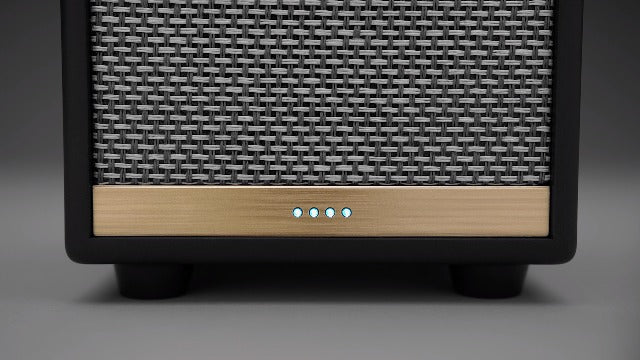 Marshall Uxbridge Home Voice Speaker with Amazon Alexa Built-In, Black