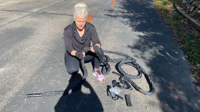 Battle Rope Battle Ropes for Exercise Workout Rope Exercise Rope Battle Ropes for Home Gym Heavy Ropes for Exercise Training Ropes for Working Out Weighted Workout Rope Exercise Workout Equipment
