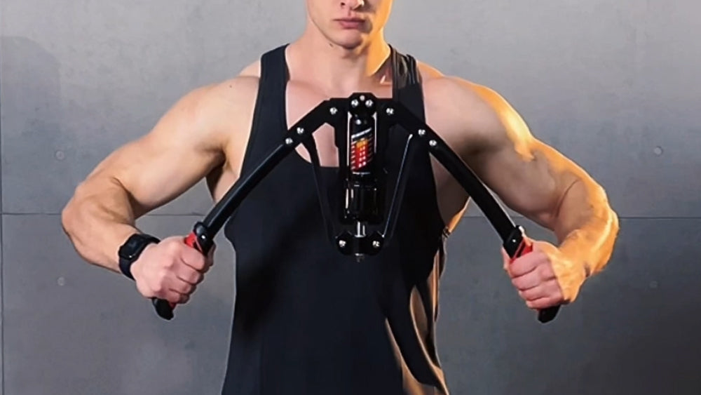 EAST MOUNT Twister Arm Exerciser - Adjustable 22-440lbs Hydraulic Power, Home Chest Expander, Shoulder Muscle Training Fitness Equipment, Arm Enhanced Exercise Strengthener.