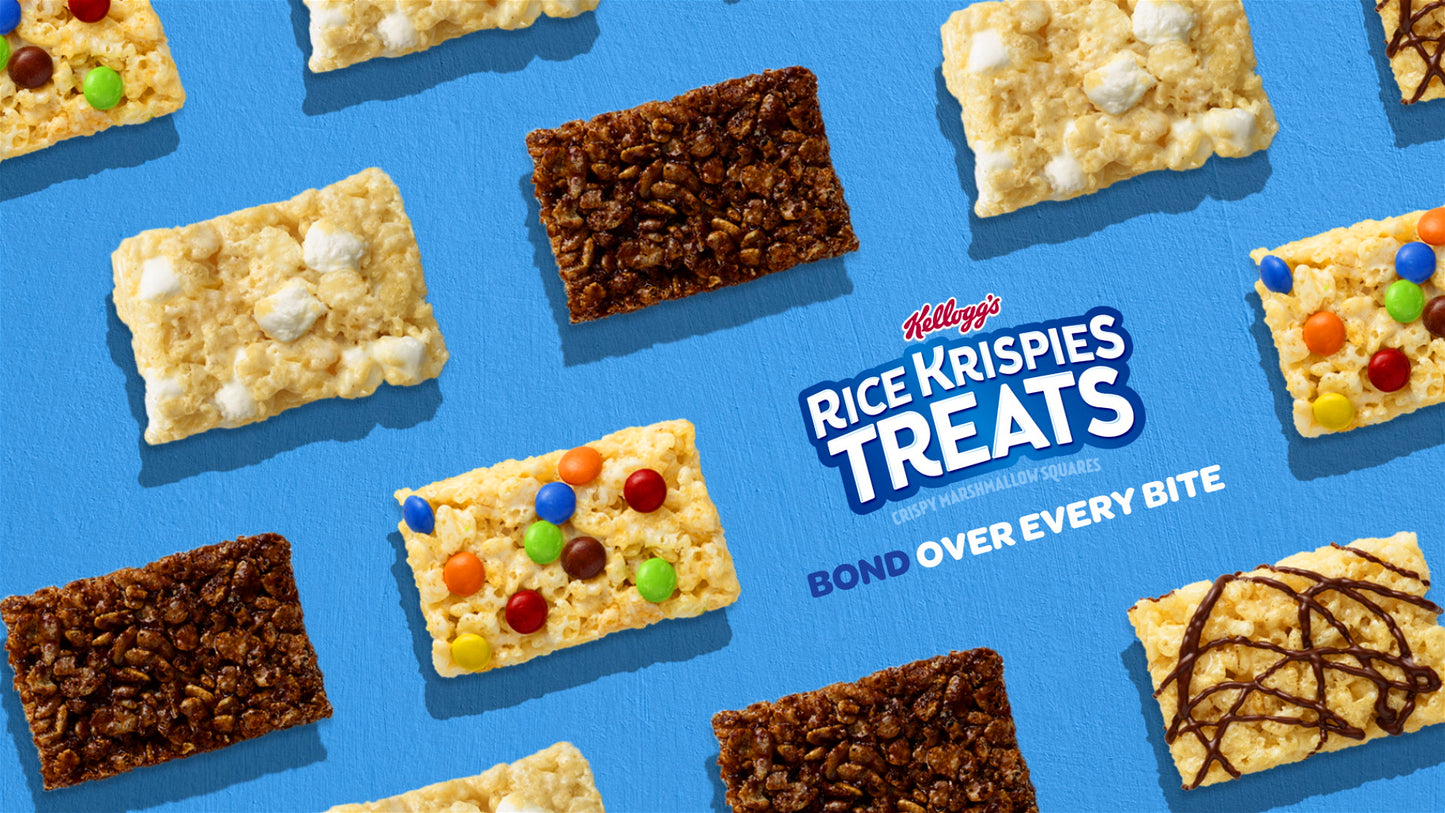 Rice Krispies Treats Crispy Marshmallow Squares, Kids Snacks, Snack Bars, Original (54 Bars)