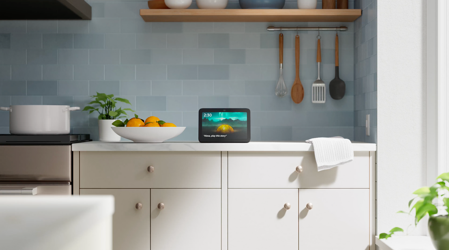 All-new Echo Show 8 (3rd Gen, 2023 release) | With Spatial Audio, Smart Home Hub, and Alexa | Charcoal