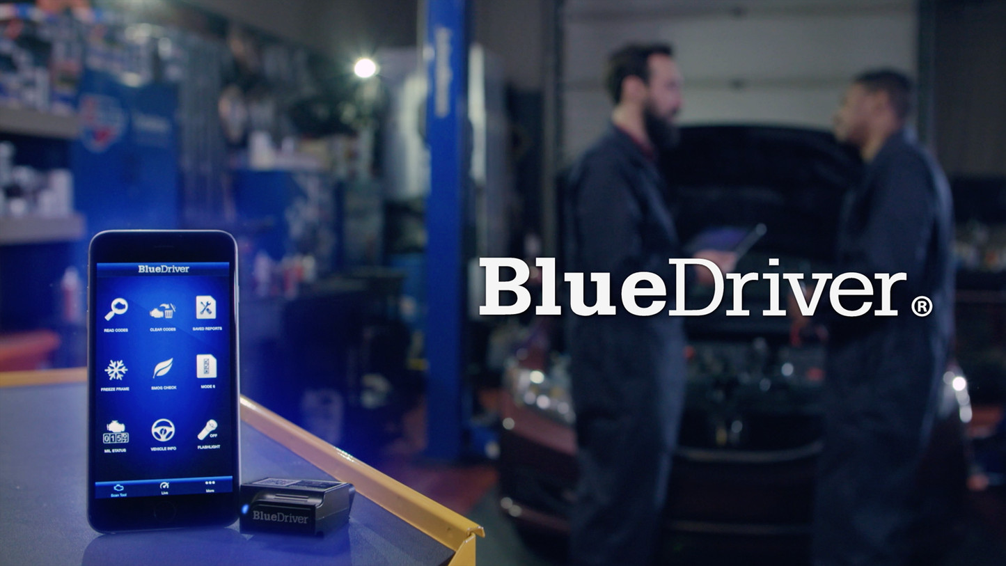 BlueDriver Bluetooth Pro OBDII Scan Tool for iPhone & Android