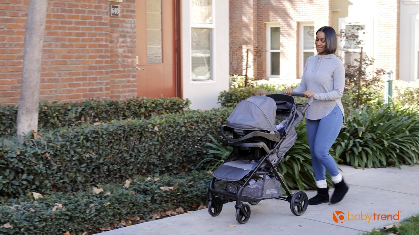 Baby Trend Passport Cargo Travel System, Grey Bamboo