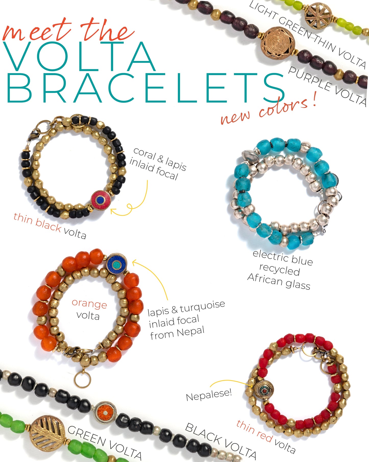 Thin Volta Bracelet Black