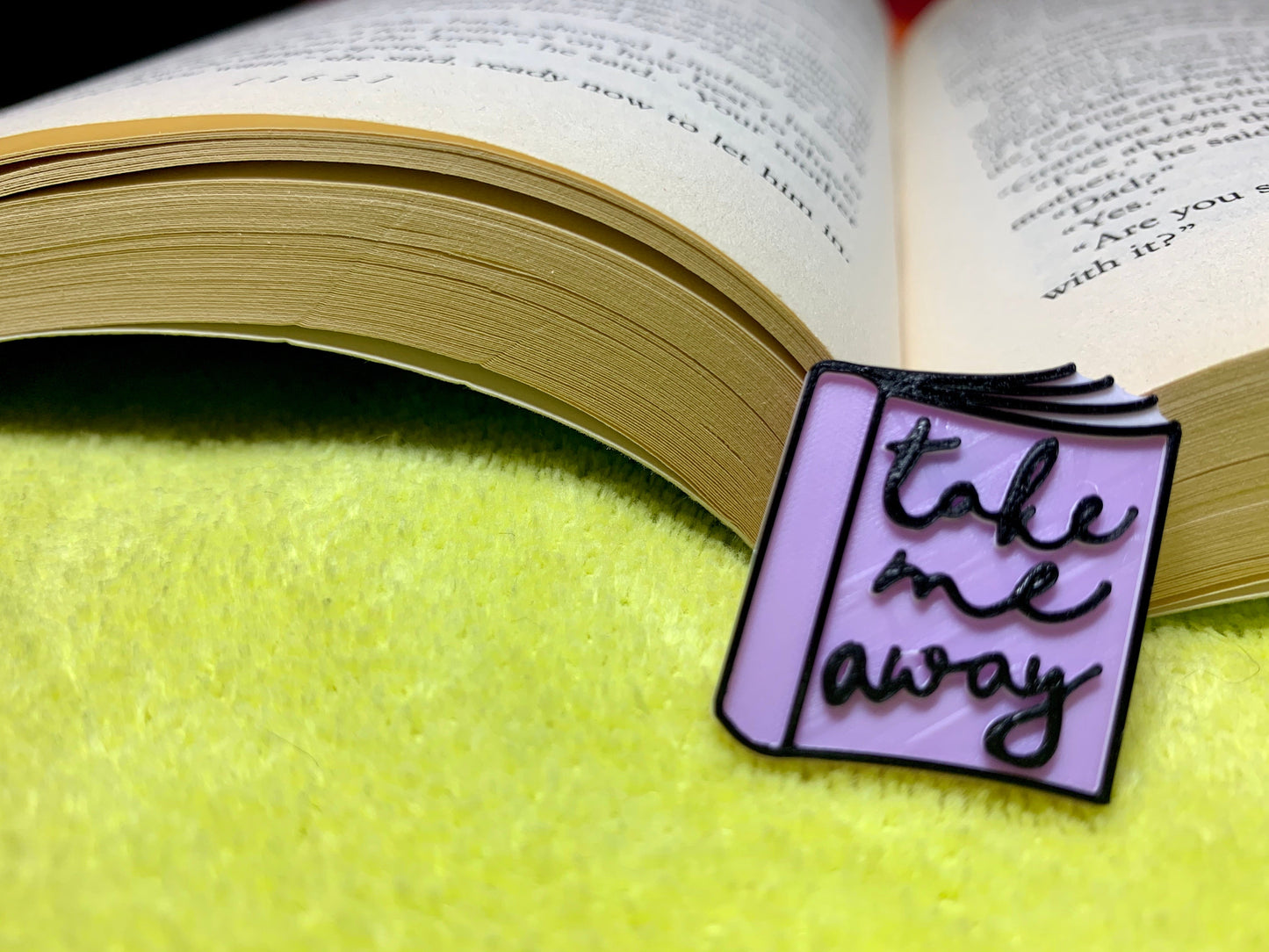 Booked My Summer Vacay 3D Printed Pin