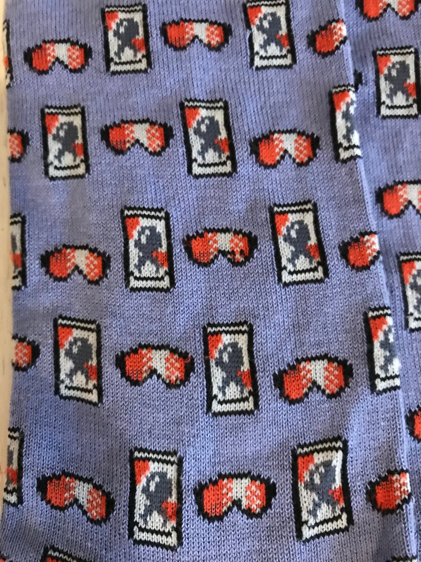Beer Goggles Socks (Periwinkle)