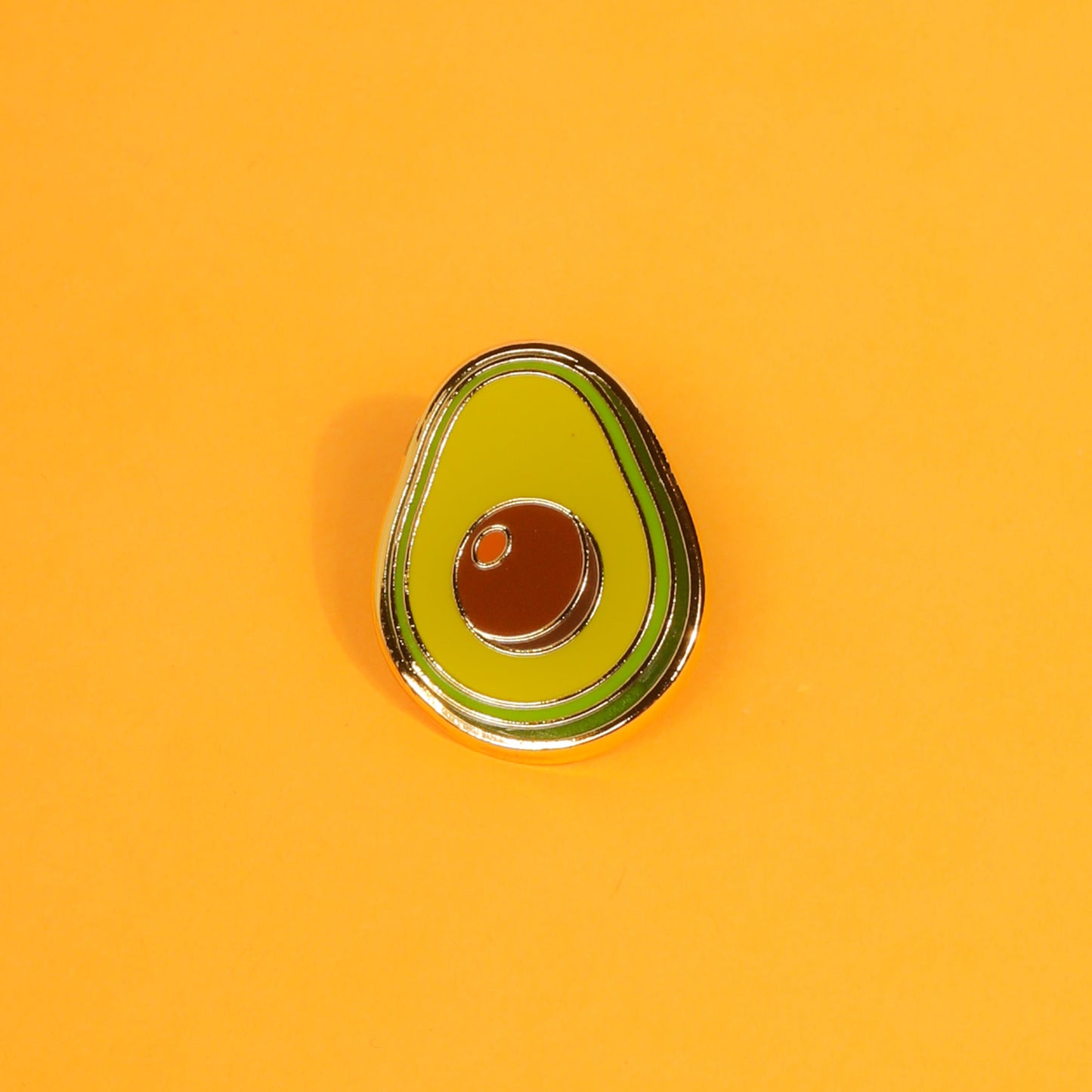 Avocado Enamel Pin