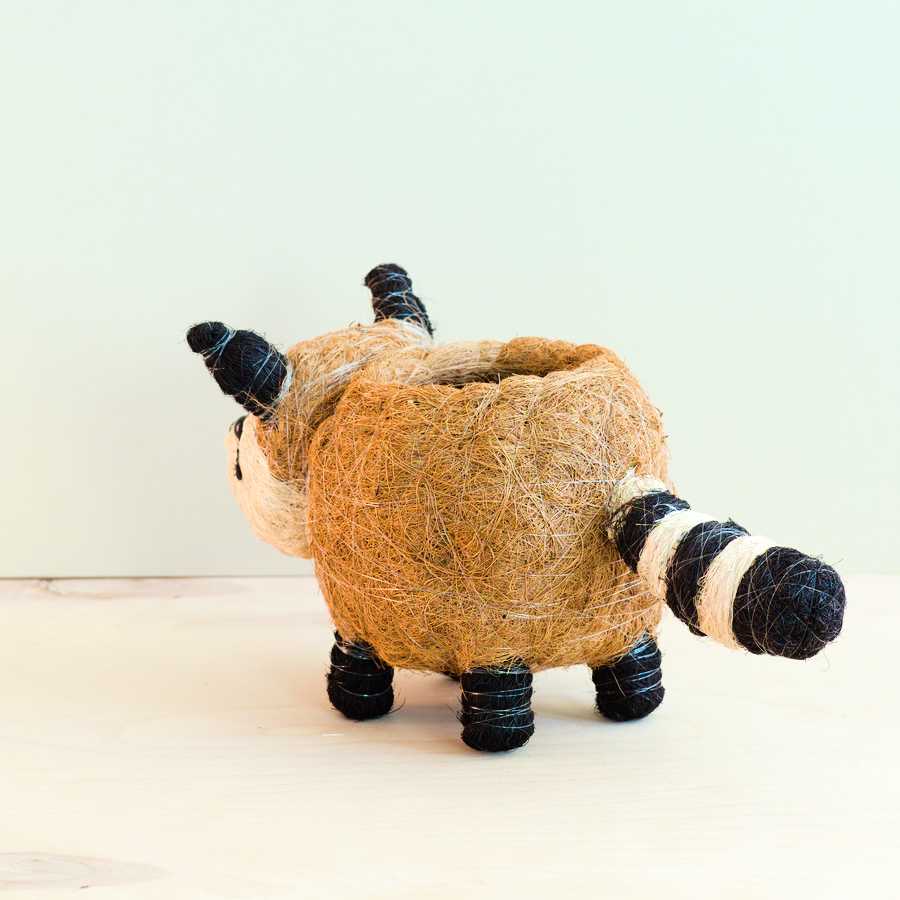 Raccoon Planter - Handmade Plant Pot | LIKHA