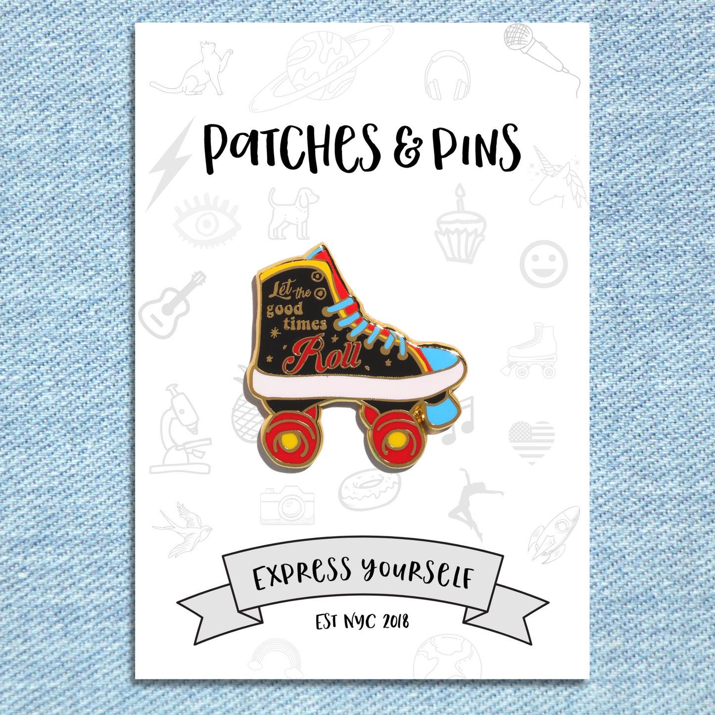 Good Times Enamel Pin