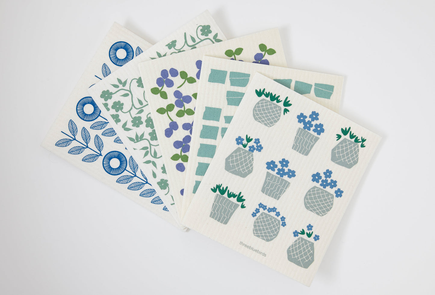 Big Beautiful Bundle (5 Swedish Dishcloths)