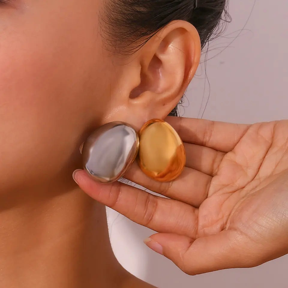 Monaco Earrings - Statement Stud Earrings For Women.