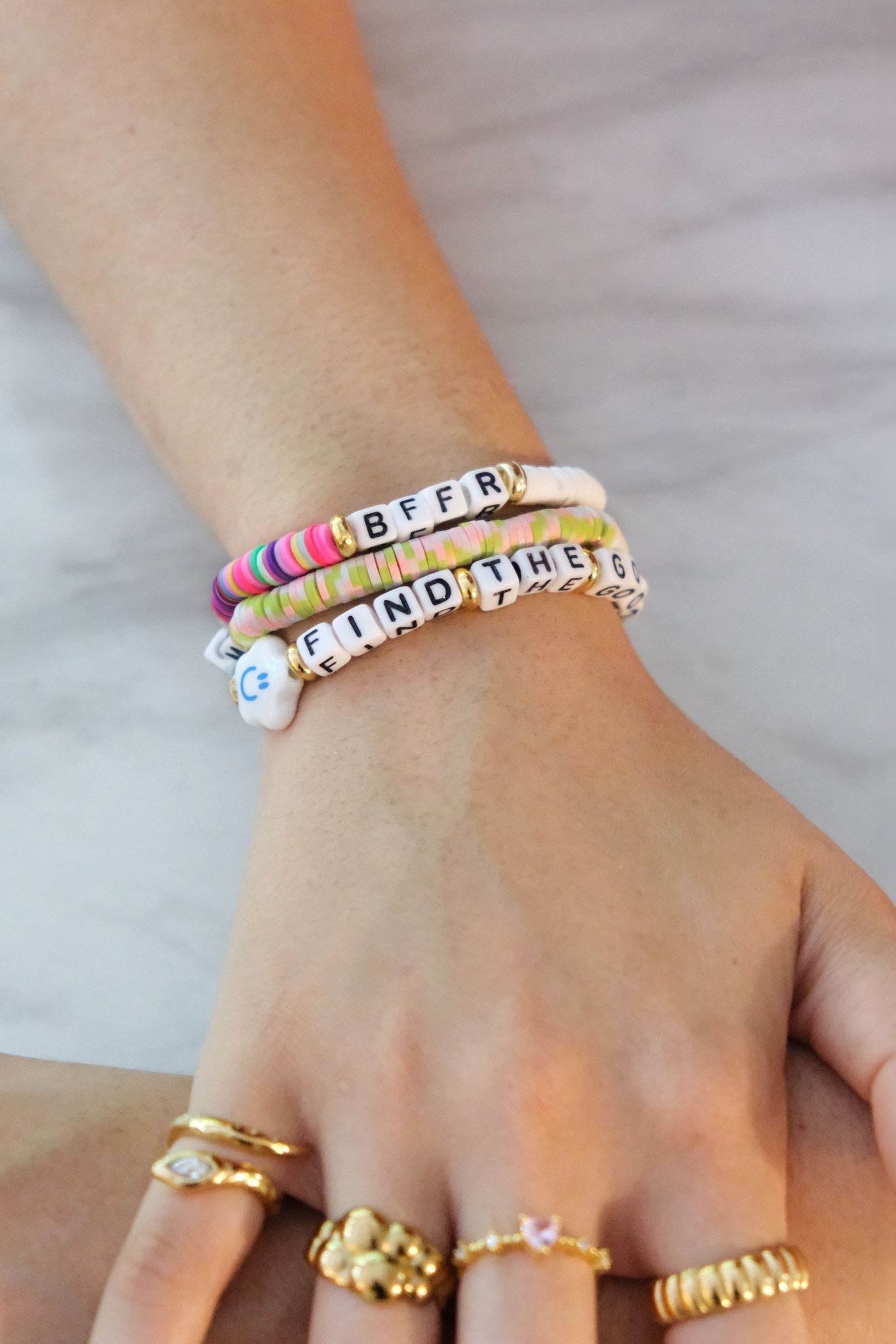 BFFR Inspirational Beaded Bracelet