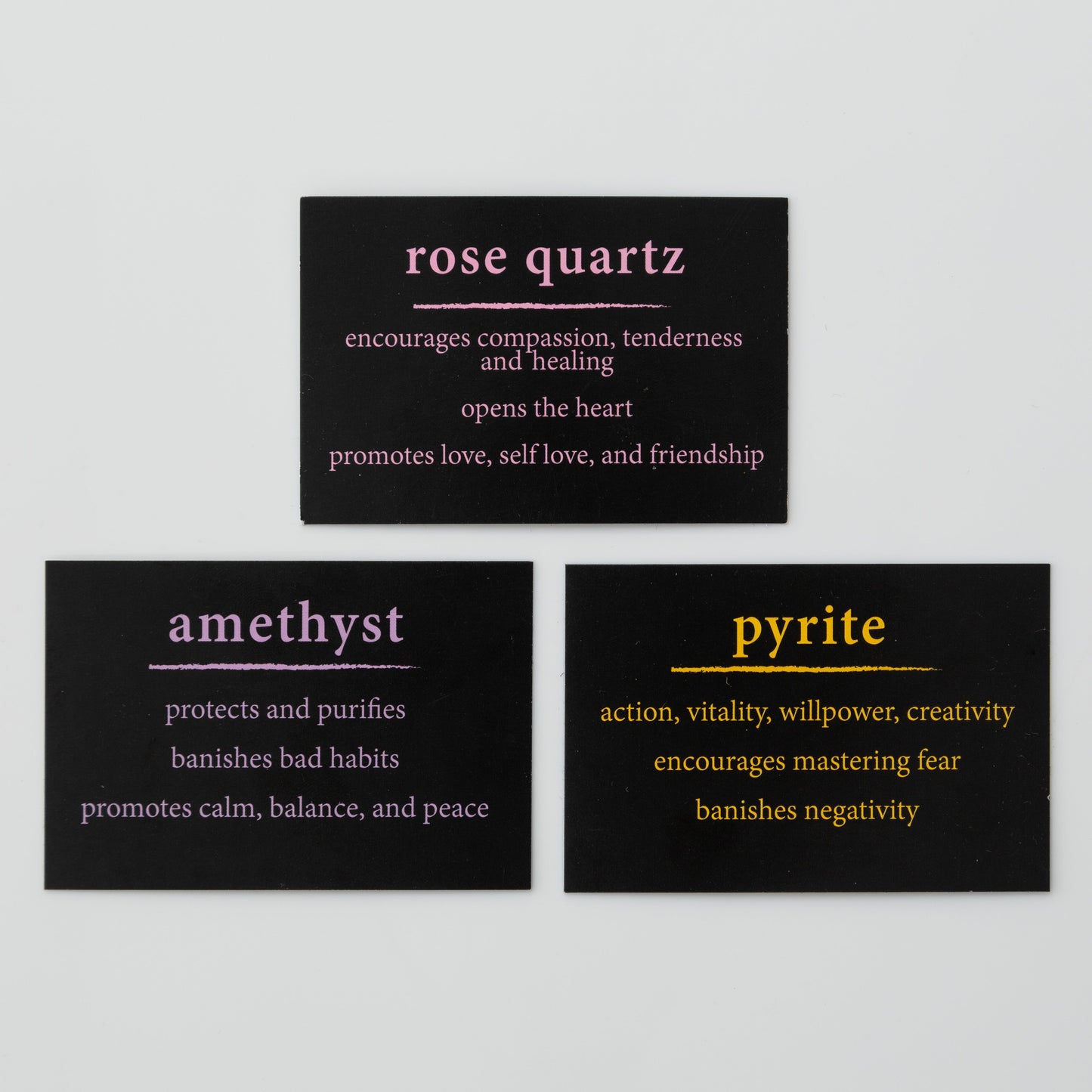 crystal charged essential oil roll-on's lavender-rose-sage trio
