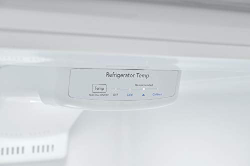 Frigidaire 10.1 Cu. Ft. Compact ADA Top Freezer Refrigerator in White with Electronic Control Panel, Reversible Door Swing, ENERGY STAR